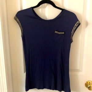 Design History Cap Sleeved Tee (S)